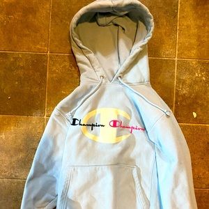 Champion hoodie ‘light blue’